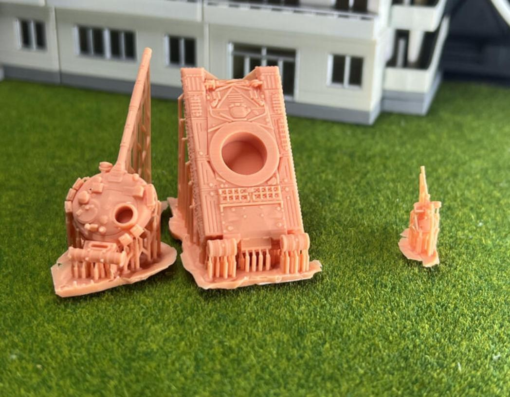 SW 3D resin kit no.1028 1/144 T-80