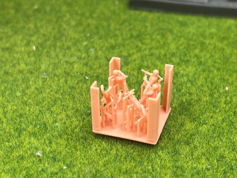 SW 3D resin kit no.1104 1/144 Swedish Tank Crew