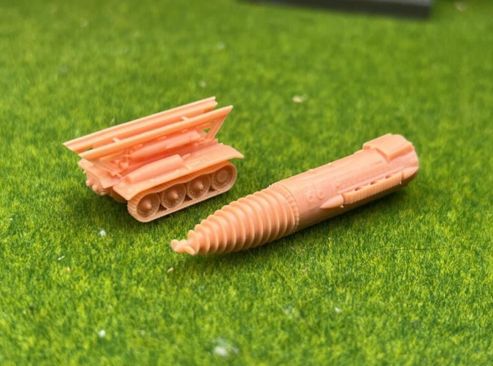 SW 3D resin kit no.1067 1/144 The mole