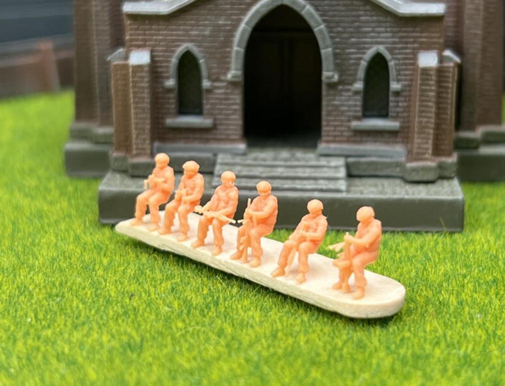 SW 3D resin kit no.1059 1/144 seal (sitting position)