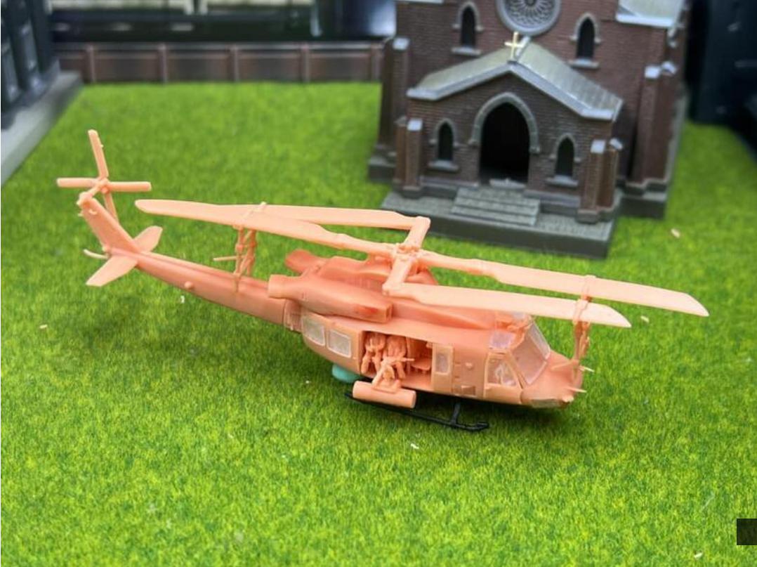 SW 3D resin kit no.1084 1/144 UH-1Y Venom