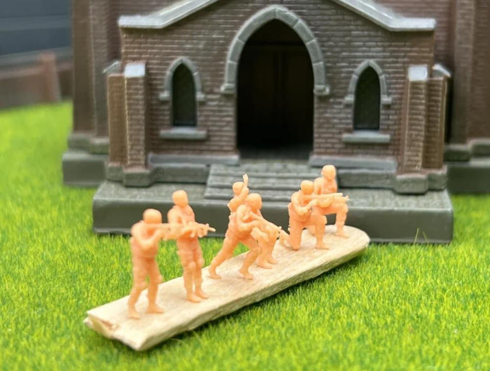 SW 3D resin kit no.1060 1/144 Airborne Special Service Company ASSC
