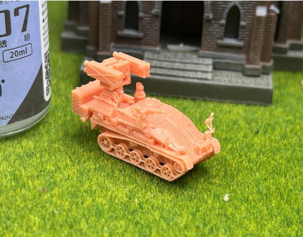 SW 3D resin kit no.1141 1/144 wiesel ll ozelot launcher