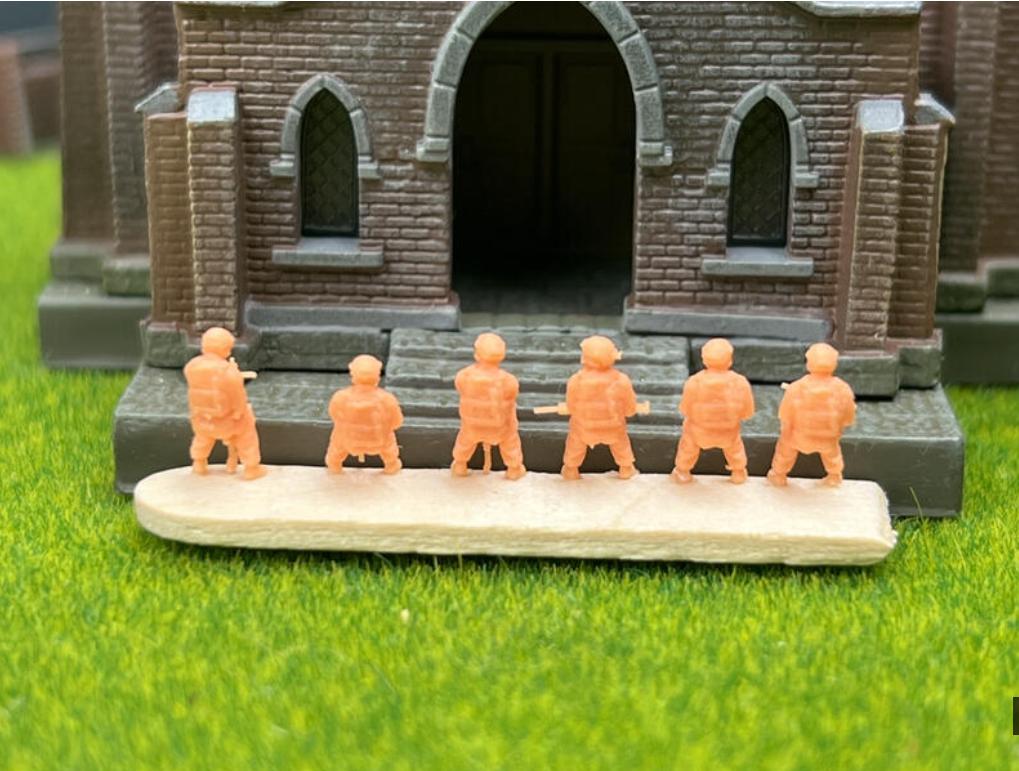 SW 3D resin kit no.1059 1/144 seal (sitting position)