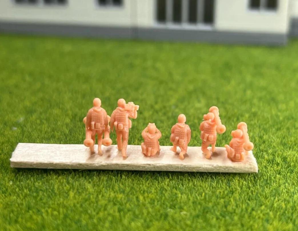 SW 3D resin kit no.1048 1/144 Ukraine Soldiers with Javelin 6in1