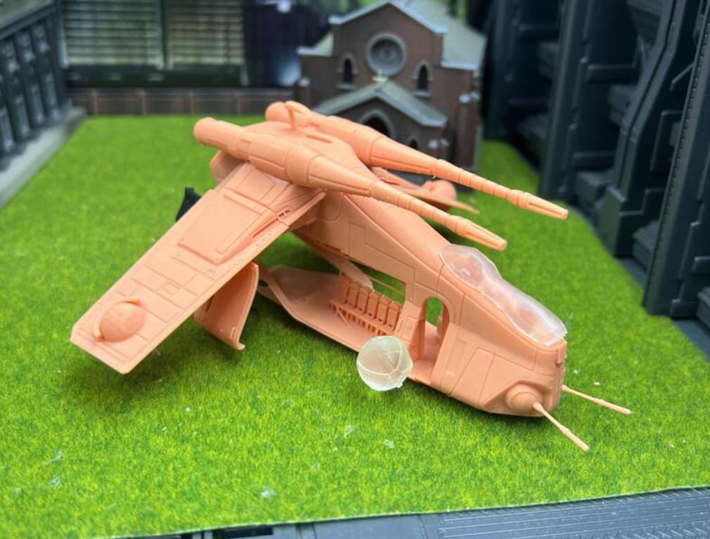 SW 3D resin kit no.1117 1/144 SW republic gunship LAAT