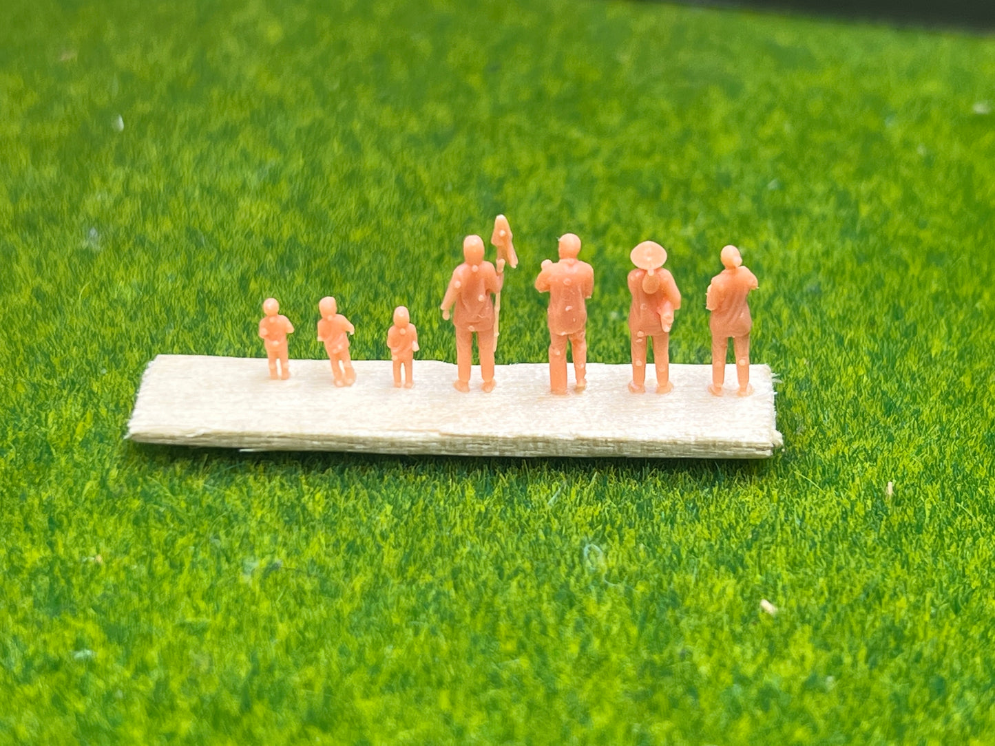 SW 3D resin kit no.1213 Vietnam War Civilian 03 Civilians in Refuge
