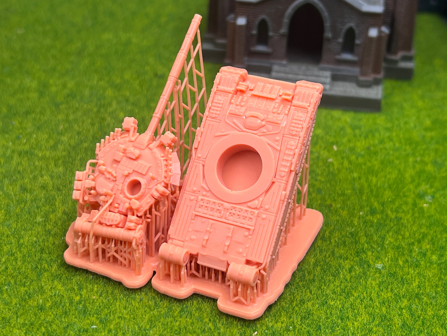 SW 3D resin kit no.1228 1/144 T-80 UK