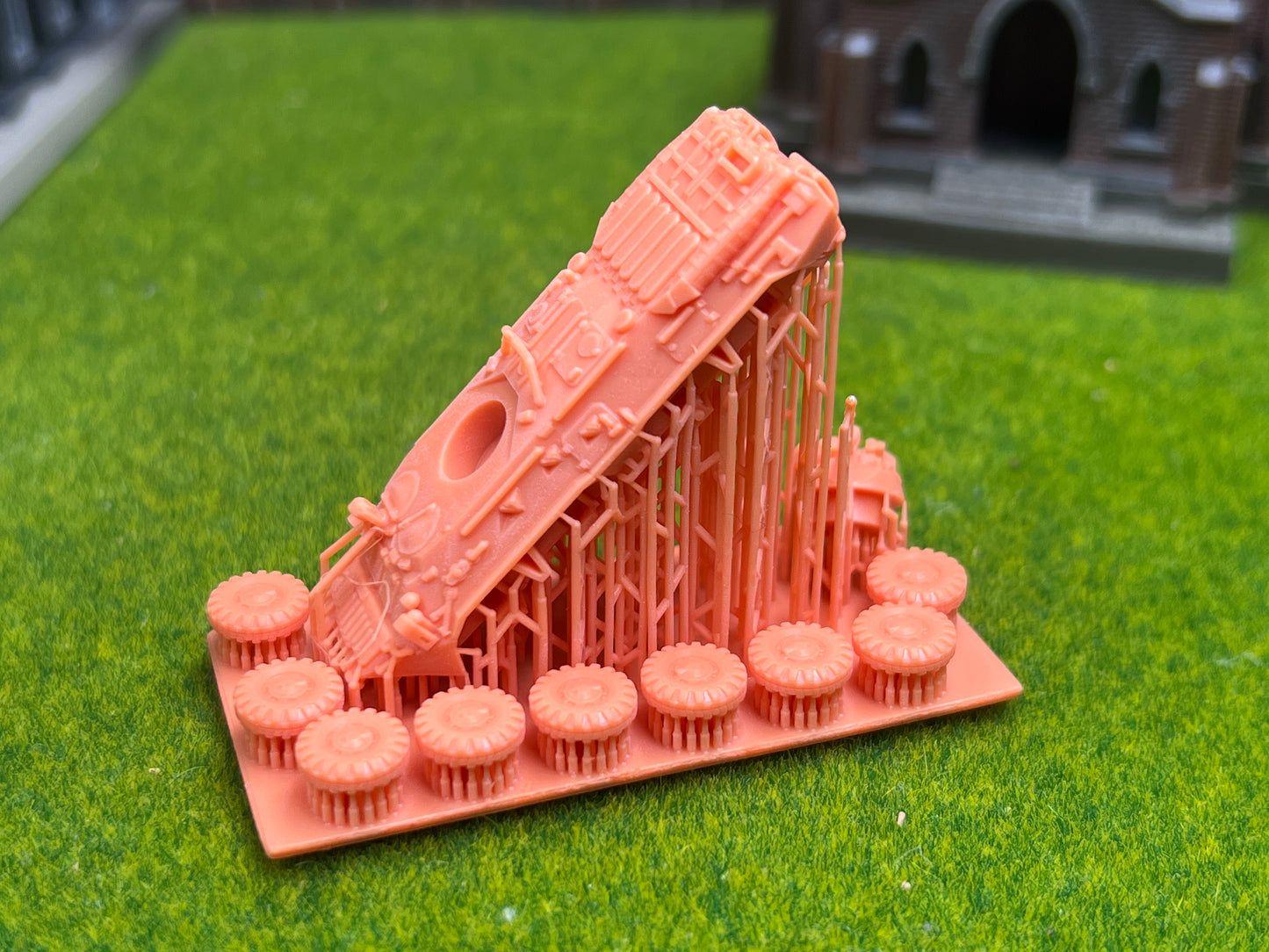 SW 3D resin kit no.1236 1/144 BTR-80A IR late version
