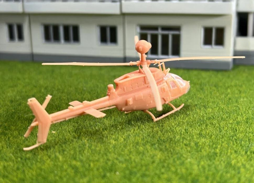 SW 3D resin kit no.1054 1/144 OH-58D Kiowa