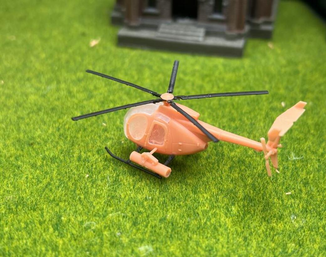 SW 3D resin kit no.1120 1/144 ah-6 night fox