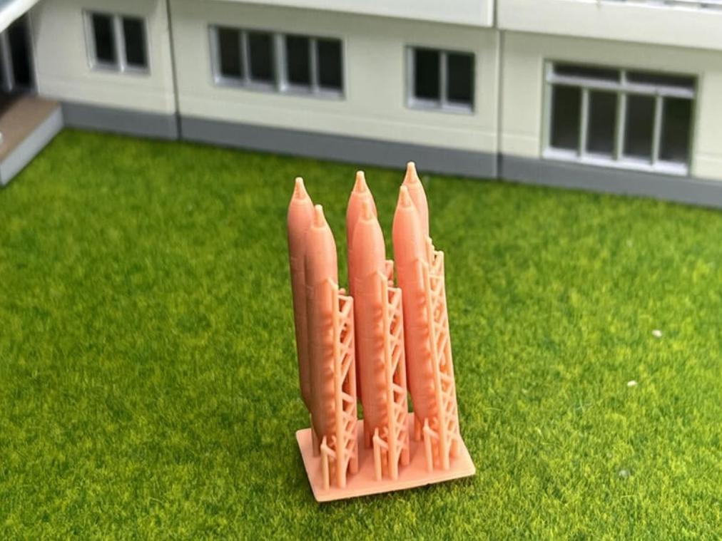 SW 3D resin kit no.1010 1/144 SUU-23/A 6in1