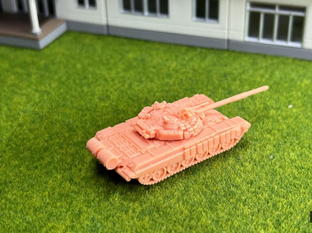 SW 3D resin kit no. 985 1/144 T-72B