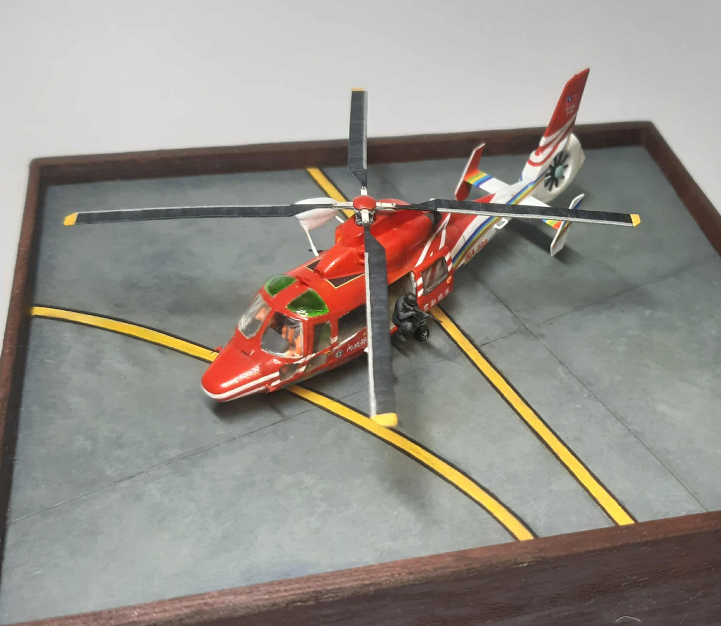 SW 3D resin kit 1/144 AS365 N3 Dauphin Ver.NASC