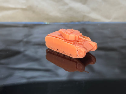 SW 3D resin kit no.1651 1/144 38M Toldi II turret Schurzen