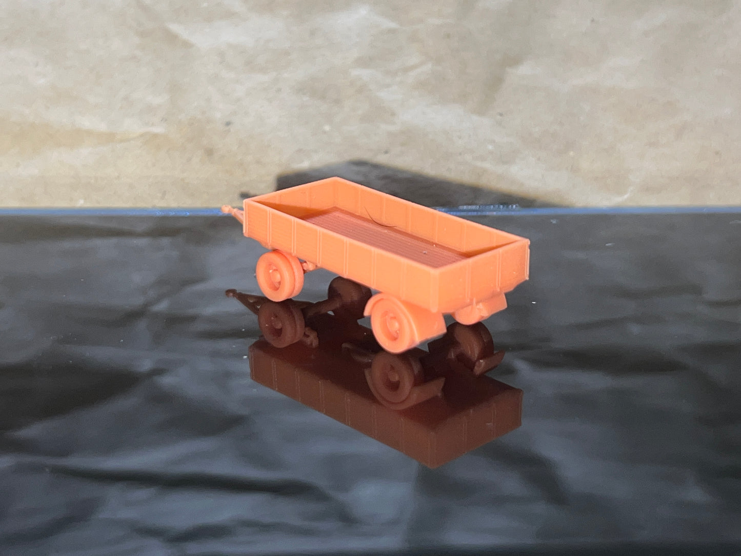SW 3D resin kit no.1658 1/144 WW2 talian Transport Trailer