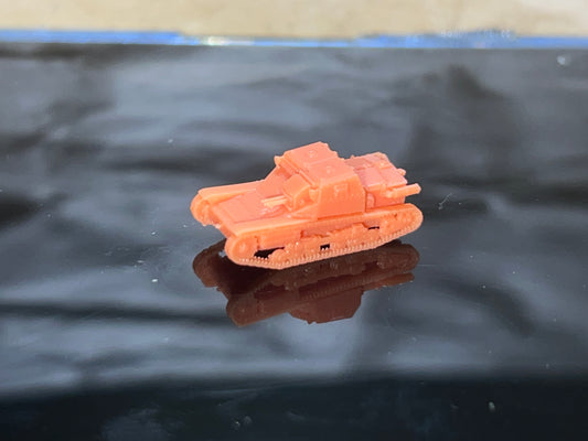 SW 3D resin kit no.1660 1/144 35M Ansaldo Light Tank
