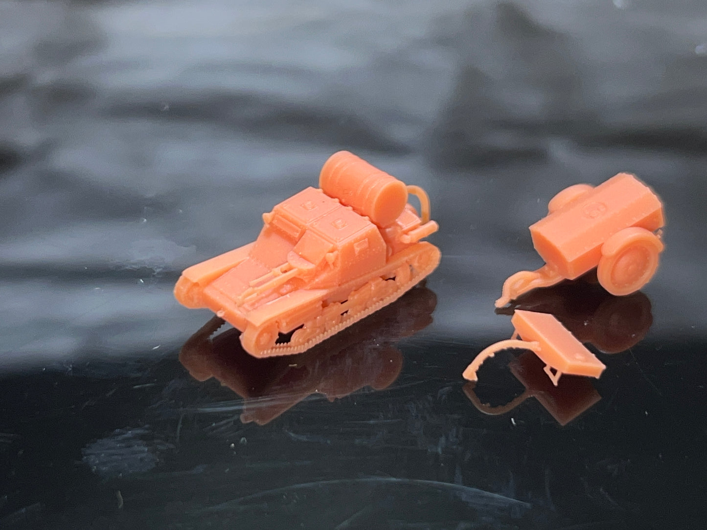SW 3D resin kit no.1669 1/144 CV-35 LanciaFiamme