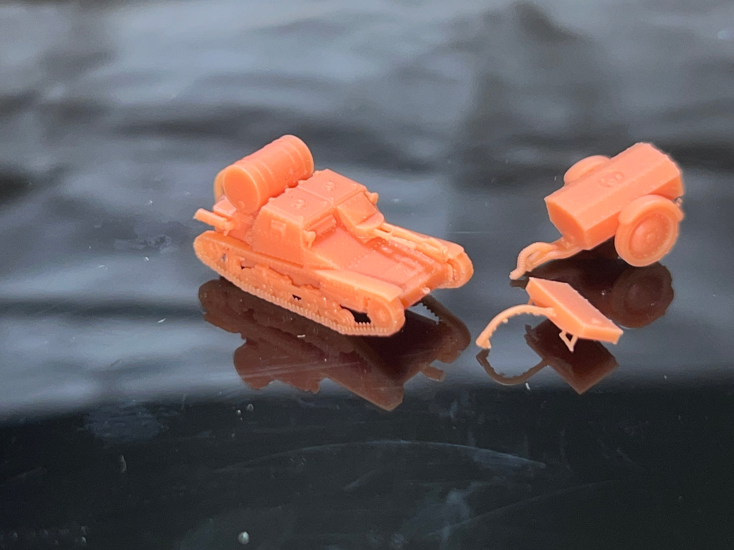 SW 3D resin kit no.1669 1/144 CV-35 LanciaFiamme