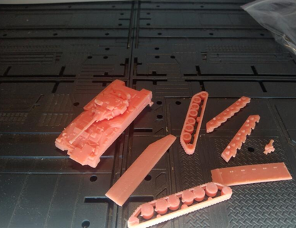 SW 3D resin kit no.309 1/144 FV510 Warrior