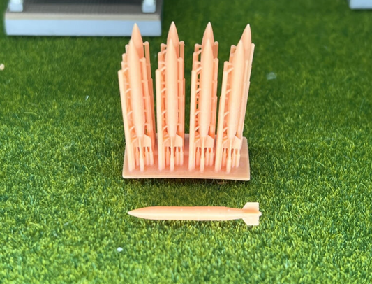 SW 3D resin kit no.912 1/144 B-61 nuclear bomb 8in1