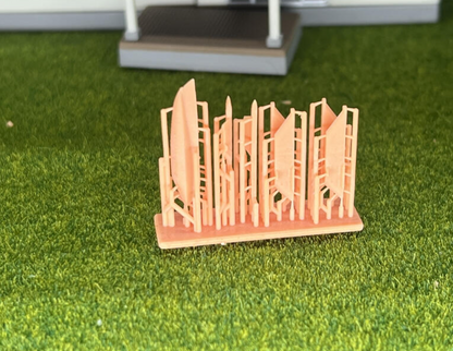 SW 3D resin kit no.896 1/144 F-35 Pylons with GAU-22 Gun Pod (Bombs, missiles, and aircraft not included)