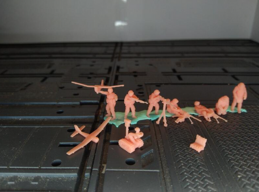 SW 3D resin kit no.314 Modern Soldier Set 3  Machine Gunner, Explosive Ordnance Disposal Technician, Drone Operator