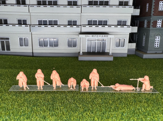 SW 3D resin kit no.881 1/144 Ghillie suit Sniper