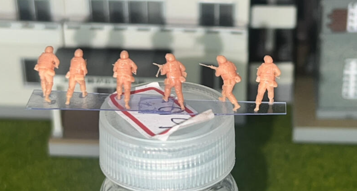 SW 3D resin kit no.880 1/144 Modern Russian Soldier 02