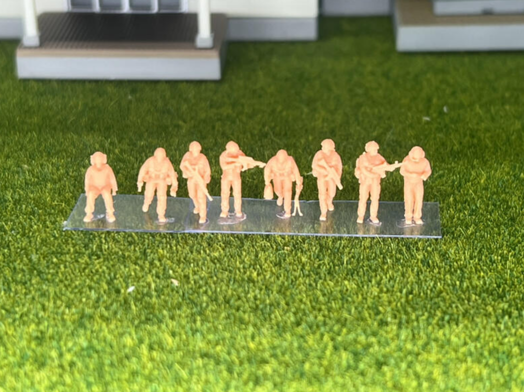 SW 3D resin kit no.877 1/144 Modern German Bundeswehr IFV Crew