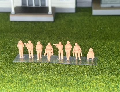 SW 3D resin kit no.877 1/144 Modern German Bundeswehr IFV Crew