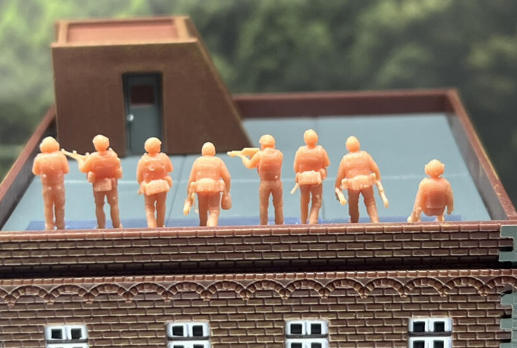 SW 3D resin kit no.877 1/144 Modern German Bundeswehr IFV Crew