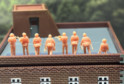 SW 3D resin kit no.877 1/144 Modern German Bundeswehr IFV Crew