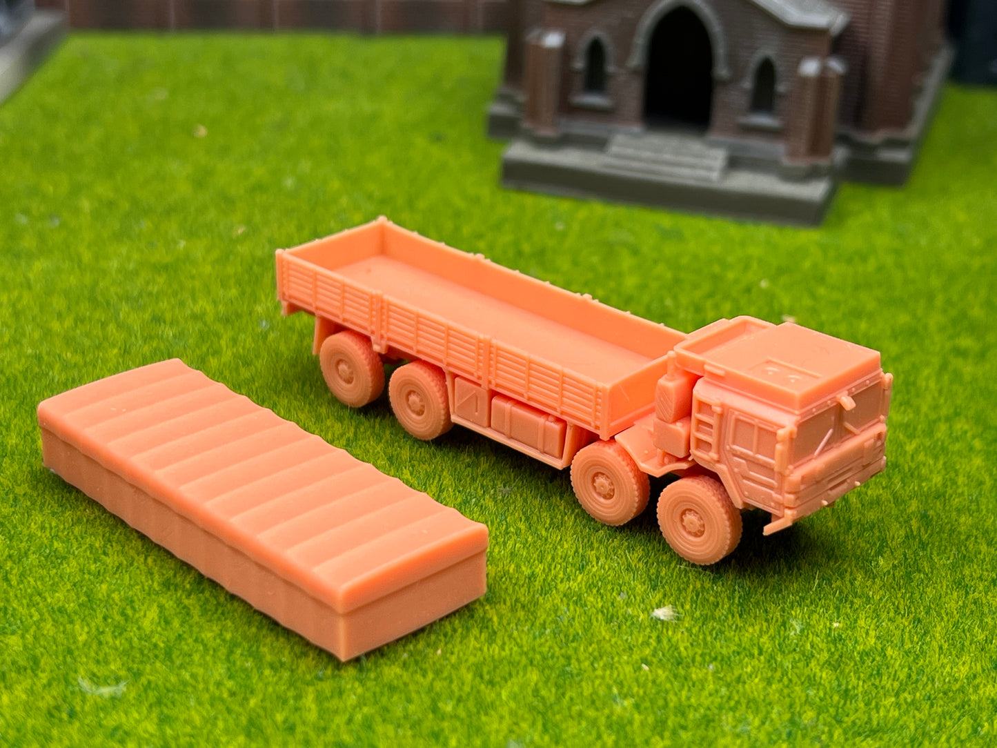 SW 3D resin kit no.1328 1/144 MAN HX77 8x8