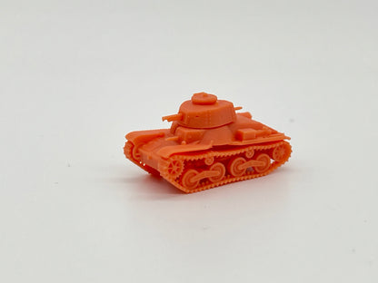 SW 3D resin kit no.1615 1/144 Type 4 Ke-Nu light tank