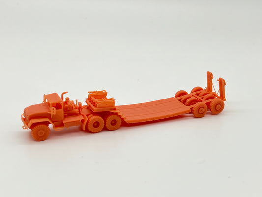 SW 3D resin kit no.1618 1/144 M123 6x6 tractor & M15 trailer