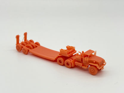 SW 3D resin kit no.1618 1/144 M123 6x6 tractor & M15 trailer
