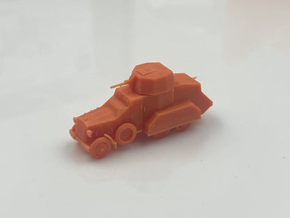 SW 3D resin kit no. 1632 Fiat 611 Armored car