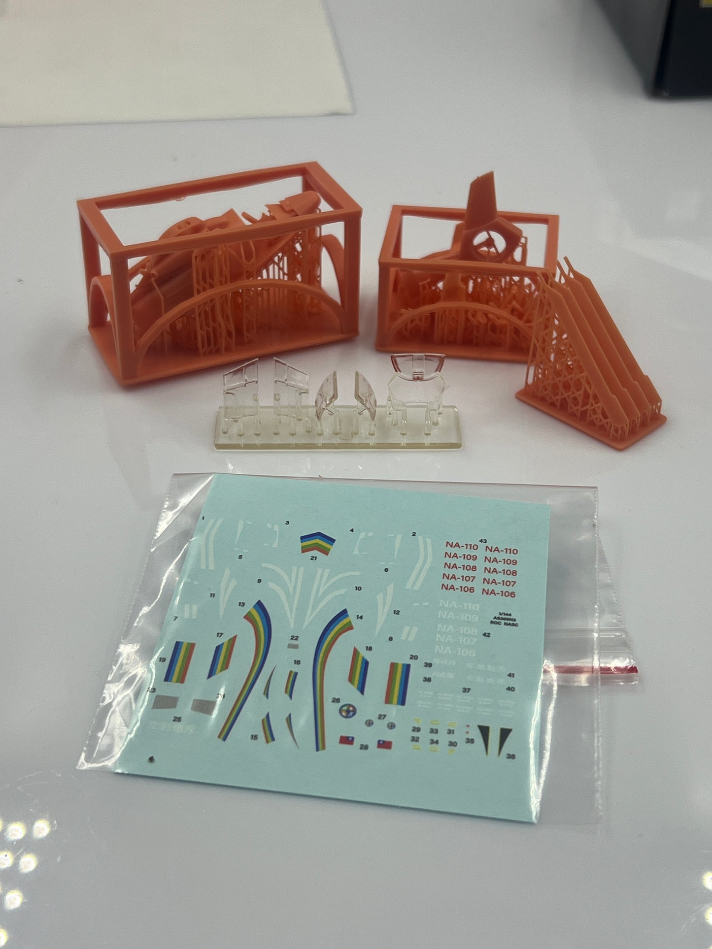 SW 3D resin kit 1/144 AS365 N3 Dauphin Ver.NASC