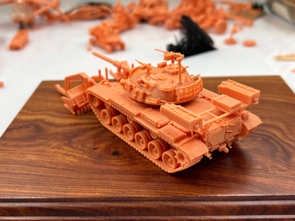 SW 3D resin kit 1/72 CM11 brave tiger mine plow