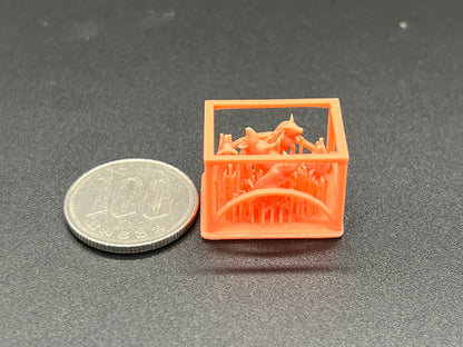 SW 3D resin kit no.1470 1/144 Animal pigs