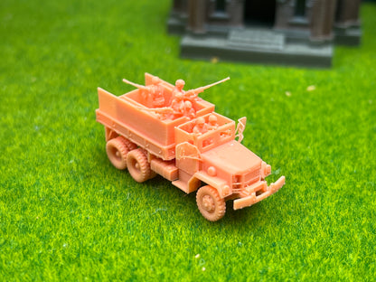 SW 3D resin kit no.1289 1/144 M35 GUN TRUCK with crew