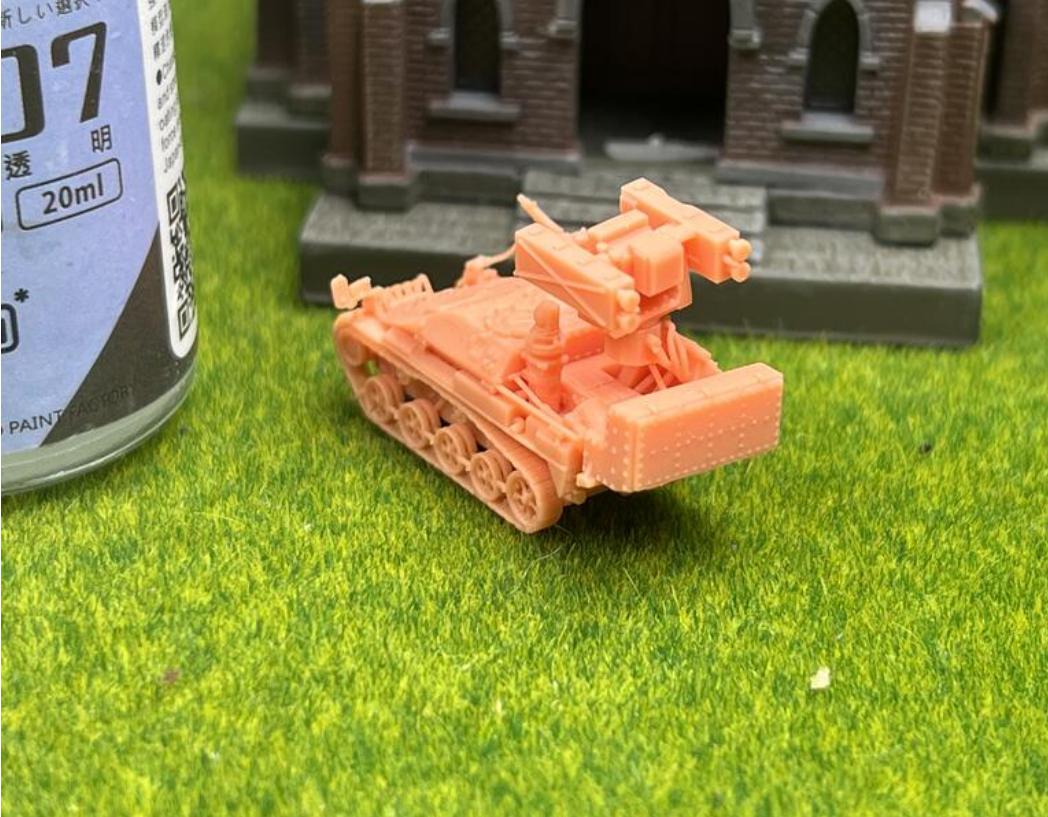 SW 3D resin kit no.1141 1/144 wiesel ll ozelot launcher