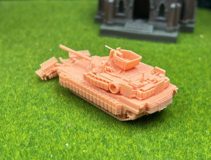 SW 3D resin kit no.1077 1/144 M1A2 tusk3 with Mine Plow