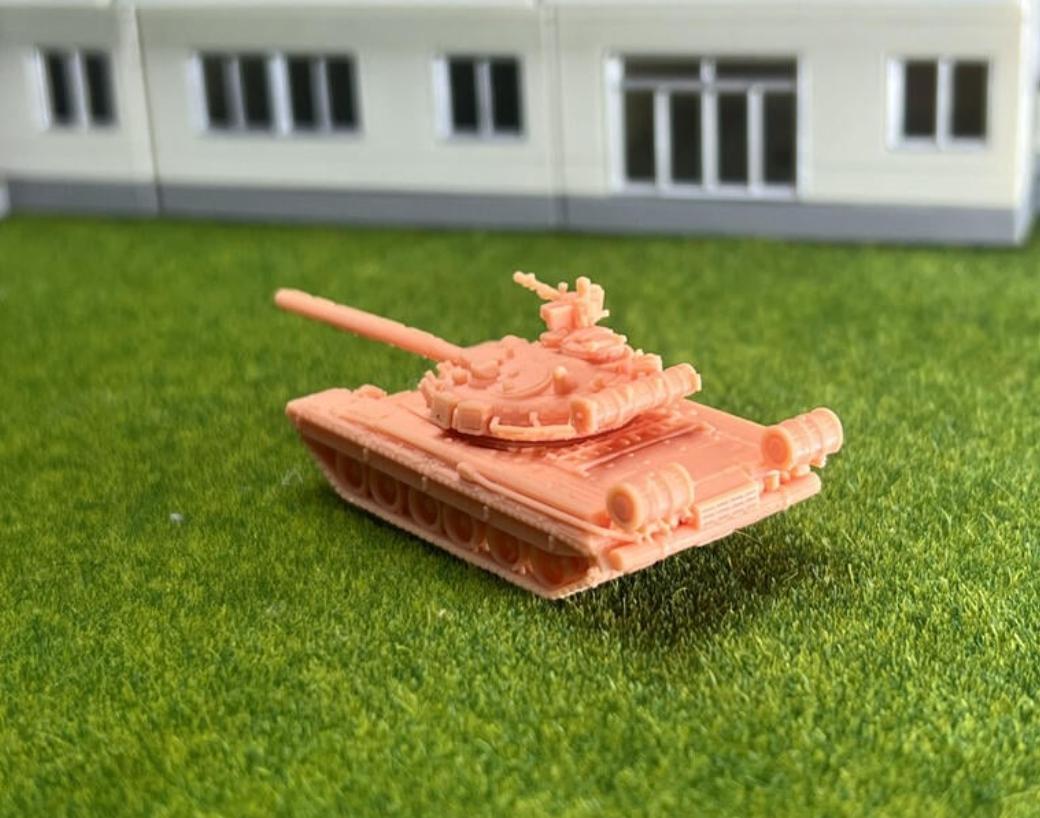 SW 3D resin kit no.1030 1/144 T-80 BK