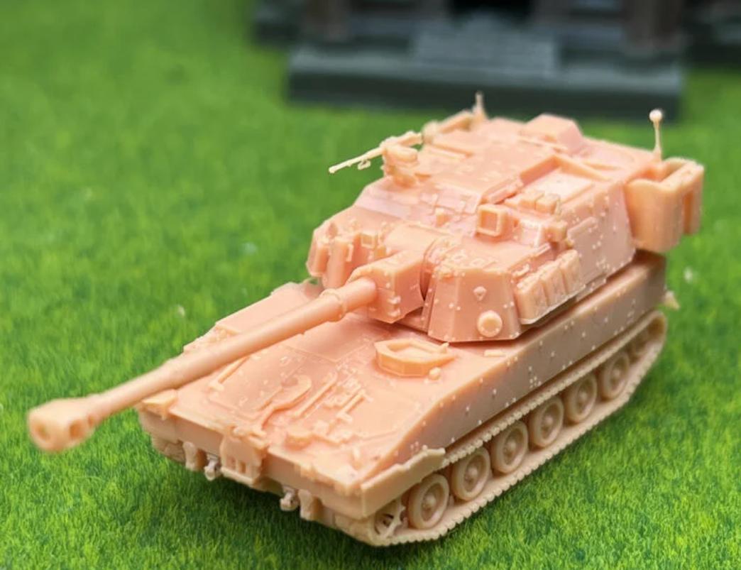 SW 3D resin kit no.1070 1/144 M109A7 howitzer