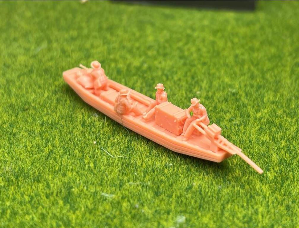 SW 3D resin kit no.1116 1/144 Vietcong transport Boat Vietnam War