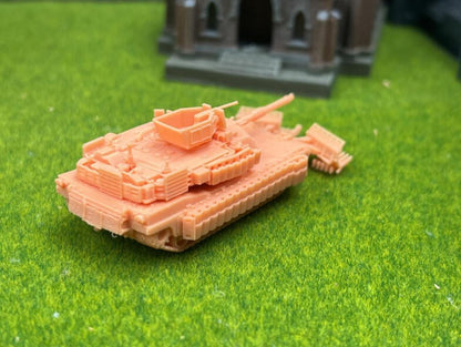 SW 3D resin kit no.1077 1/144 M1A2 tusk3 with Mine Plow