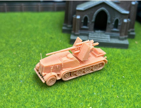 SW 3D resin kit no.1143 1/144 Sd.Kfz.8 Flak 36 88mm