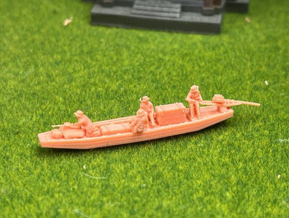 SW 3D resin kit no.1116 1/144 Vietcong transport Boat Vietnam War